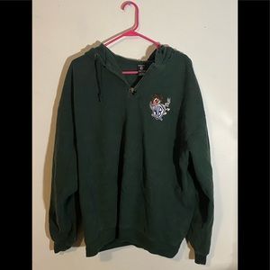 Vintage Looney Tunes Zip Up Hoodie Warner Bros